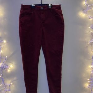 Maroon Jeggings
